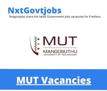 MUT Senior Librarian User Services Vacancies in Durban 2023
