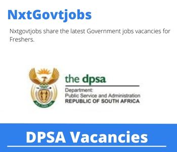 DPSA Artisan Plumber Vacancies in Kokstad Department of Health 2024