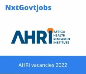 AHRI Quality Officer Vacancies in Mtubatuba 2023