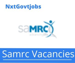 Samrc Research Technologist Vacancies in Durban 2023