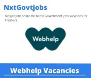 Webhelp Business Trainer Vacancies in Durban – Deadline 20 Jun 2023