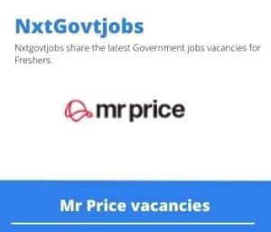 Mr Price Pattern Maker Vacancies in Durban – Deadline 10 Jul 2023