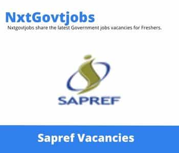 Sapref Senior Planner Vacancies in Durban- Deadline 19 Jan 2024